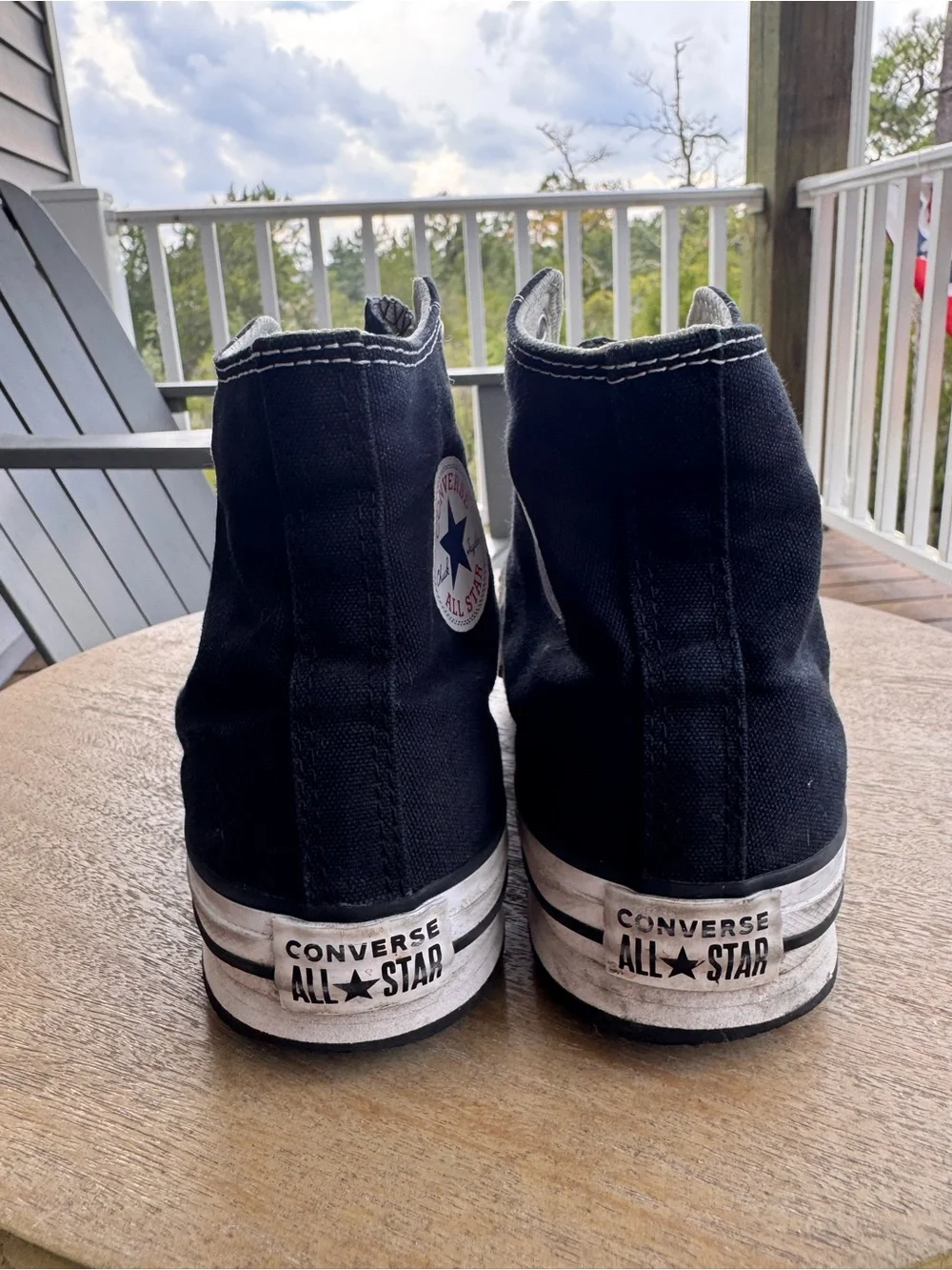 Converse Chuck Taylor All Star High Top Kids Black Sneakers US 6